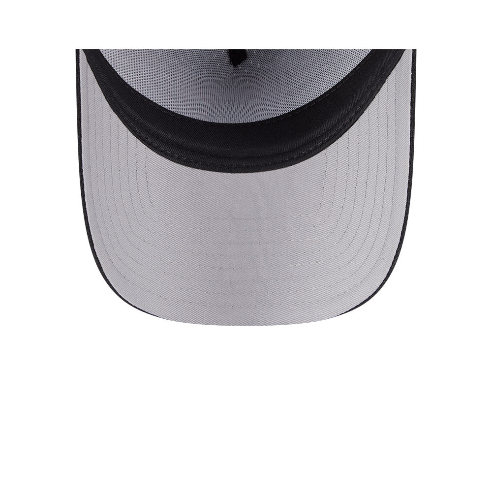 Las Vegas Raiders Hat - Basketball Mesh 9Forty A-Frame NFL Snapback Cap - New Era